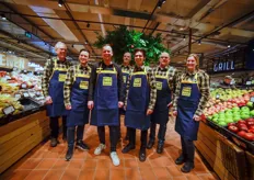 AGF-team Jumbo Foodmarkt Dordrecht met Patrick de Leeuw (3e van links)